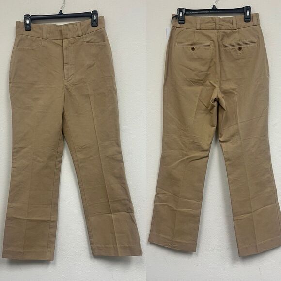 NWT RE/DONE 70s Trouser in Washed Khaki Size 26